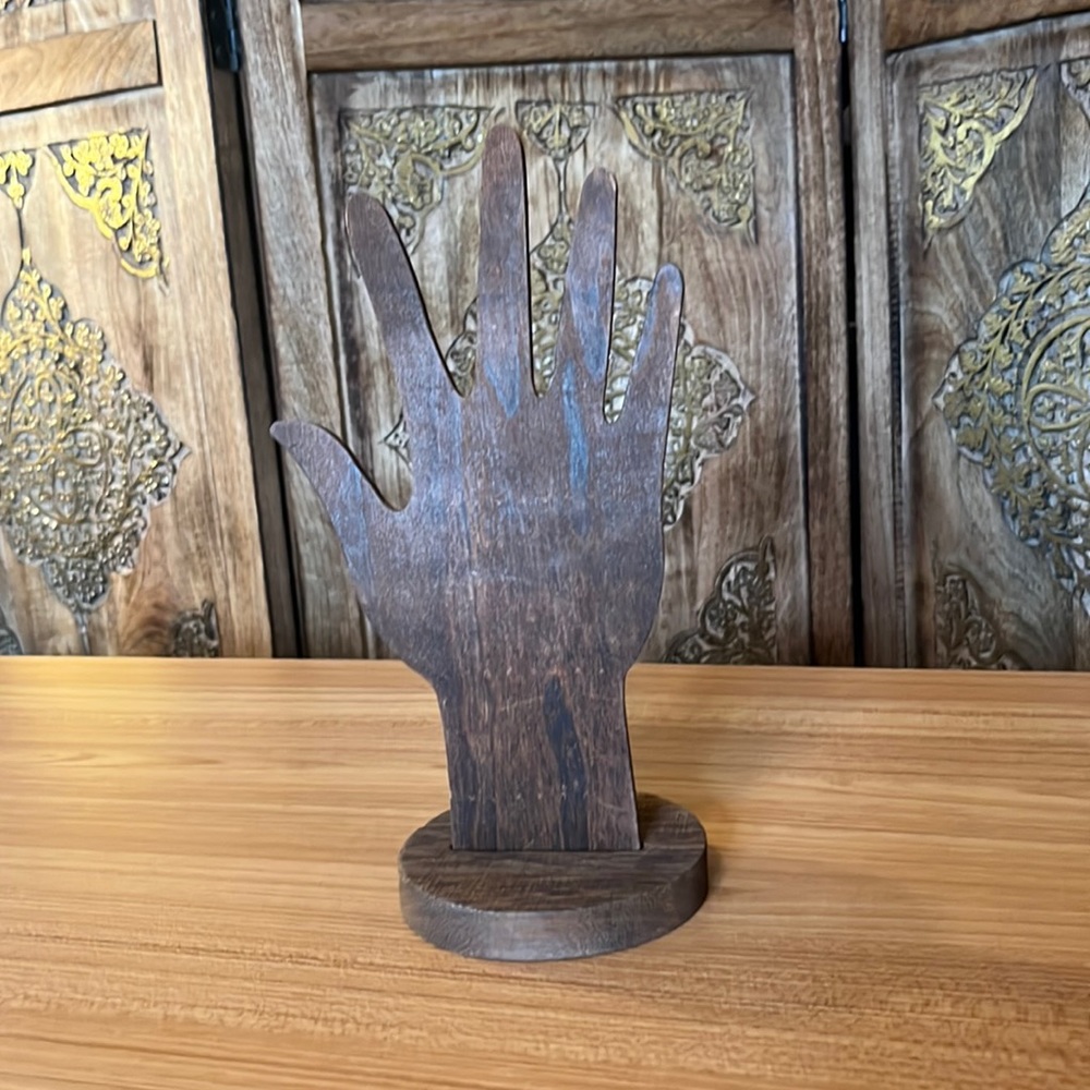 Wooden Jewelry Holder